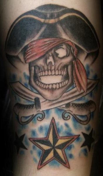 pirat tattoo 1030