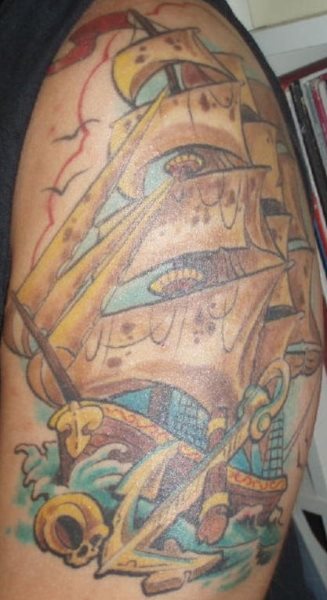pirat tattoo 1034