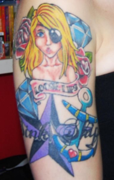 pirat tattoo 1037