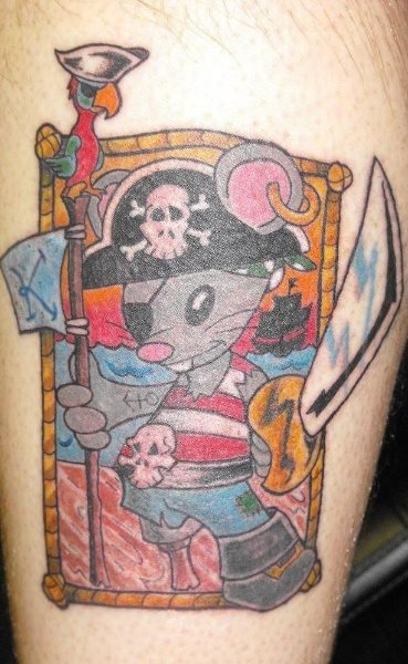piraten tattoo 1049