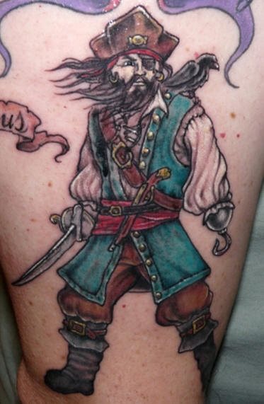 piraten tattoo 1058