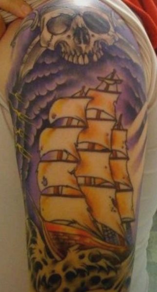 piraten tattoo 1059