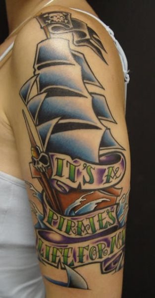 piraten tattoo 1062