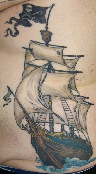 piraten tattoo 1068