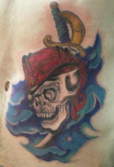 piraten tattoo 1077