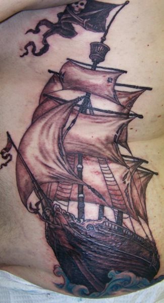 piraten tattoo 1085