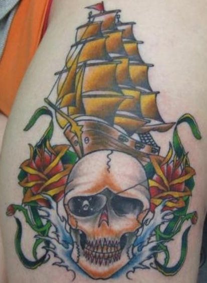 piraten tattoo 1088