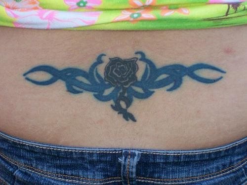rose tattoo 1042