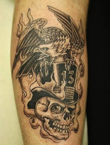 schadel tattoo 568