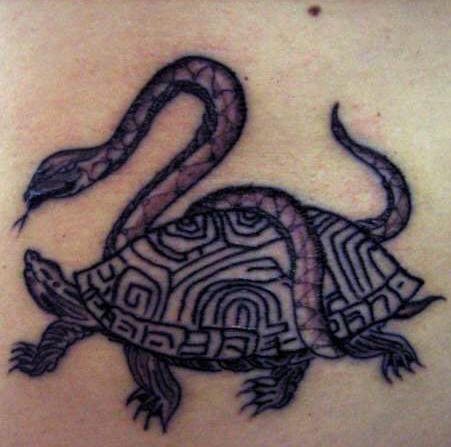 schlange tattoo 1093