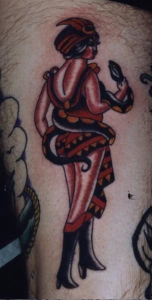 schlange tattoo 1105