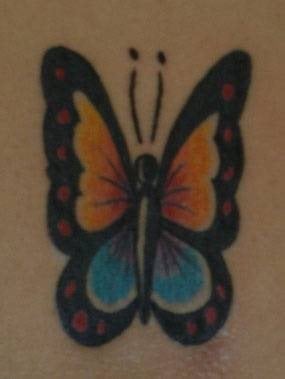 schmetterling tattoo 1052