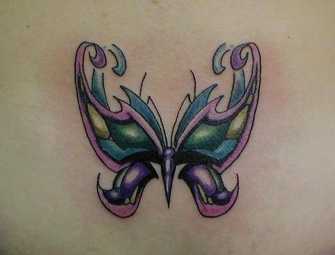 schmetterling tattoo 1057