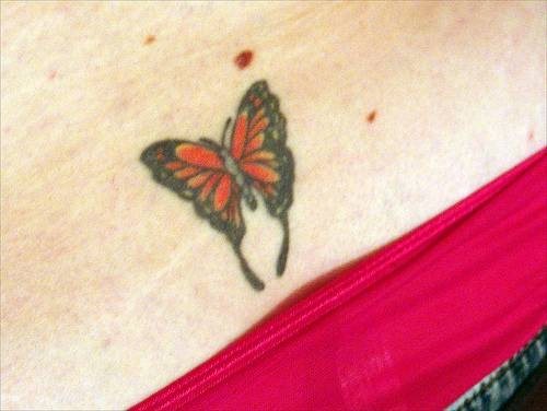 schmetterling tattoo 1064