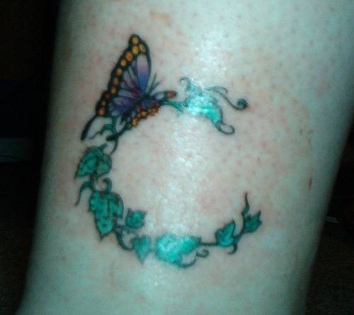 schmetterling tattoo 1065