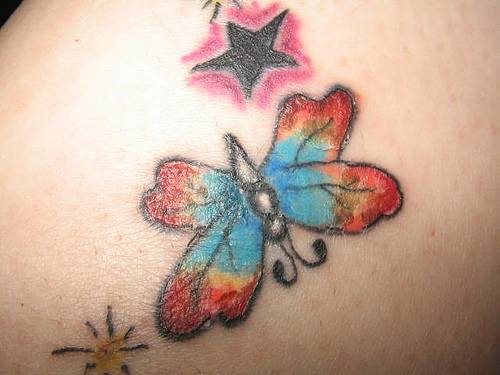 schmetterling tattoo 1074