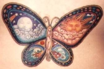 schmetterling tattoo 1085