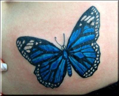 schmetterling tattoo 1090