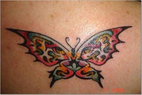 schmetterling tattoo 1091