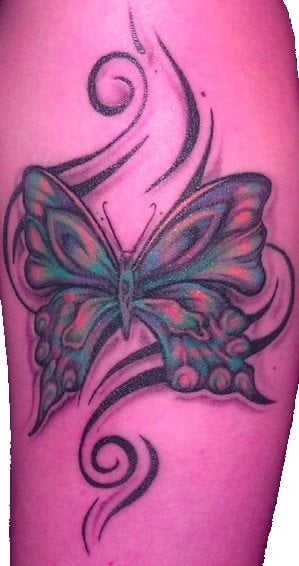 schmetterling tattoo 1105