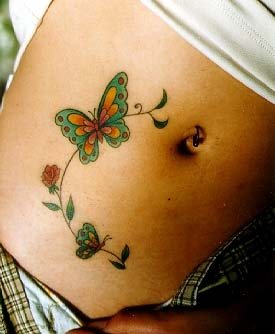 schmetterling tattoo 1009