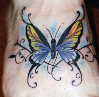 schmetterling tattoo 1013