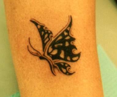 schmetterling tattoo 1029