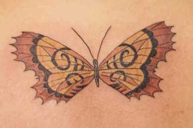 schmetterling tattoo 1036