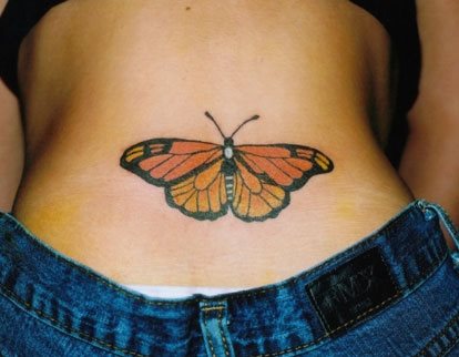 schmetterling tattoo 1040