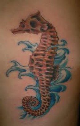 Seepferdchen: 45 perfekte Tattoo-Motive
