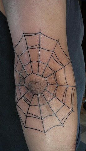 spinne tattoo 530