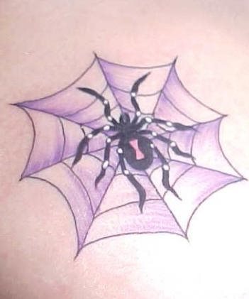 spinne tattoo 536