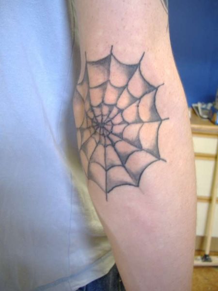spinne tattoo 553