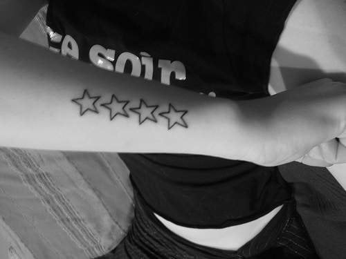 sterne tattoo 1034