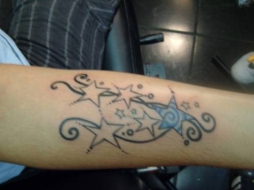 sterne tattoo 1043