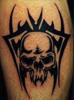 schadel tattoo 519