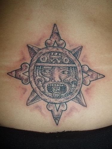 unteren rucken tattoo 617