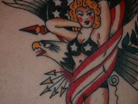 usa amerikanische tattoo 1045