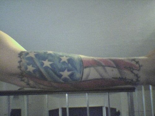 usa amerikanische tattoo 1047