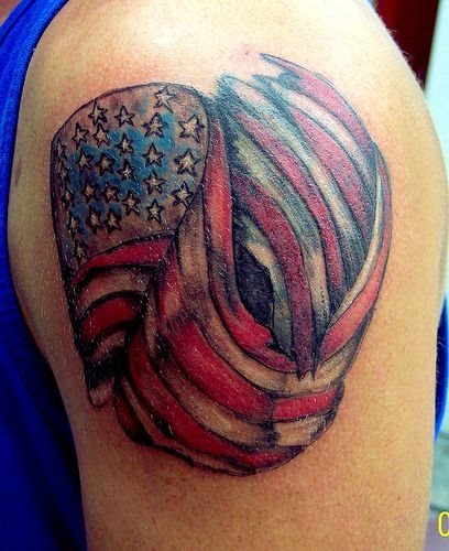 usa amerikanische tattoo 1051