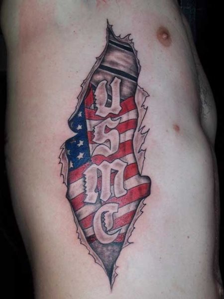 usa amerikanische tattoo 1057