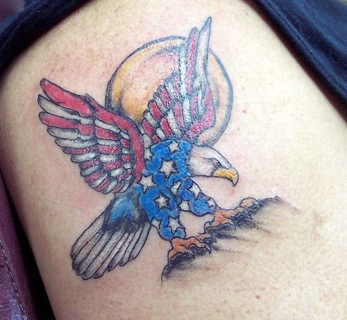 usa amerikanische tattoo 1059