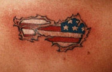 usa amerikanische tattoo 1086
