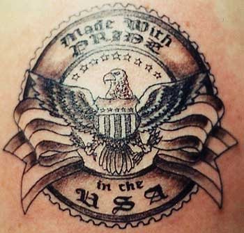 usa amerikanische tattoo 1088
