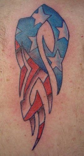 usa amerikanische tattoo 1089