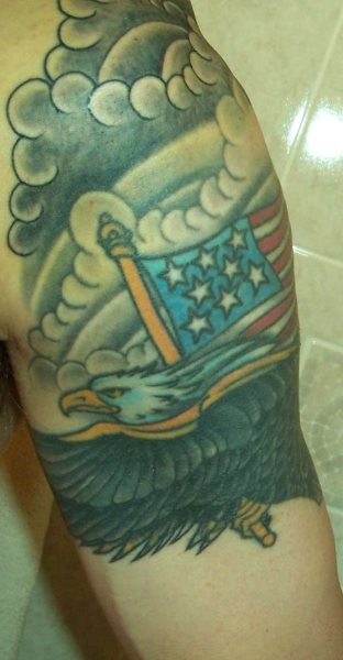 usa amerikanische tattoo 1005