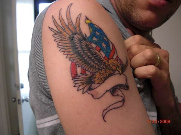 usa amerikanische tattoo 1006