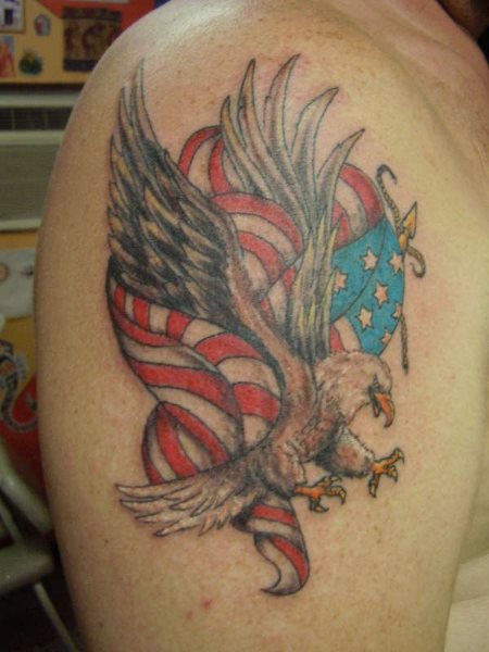 usa amerikanische tattoo 1007