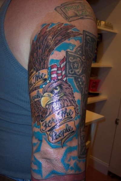 usa amerikanische tattoo 1008