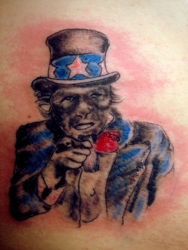 usa amerikanische tattoo 1032